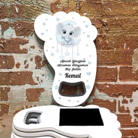 Ayak Açacaklı Magnet 4006 - Sevimli Fil Temalı Hediyelik Magnet