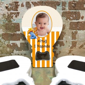 Balon Açacaklı Magnet 316 - Fotoğraflı Hediyelik Magnet