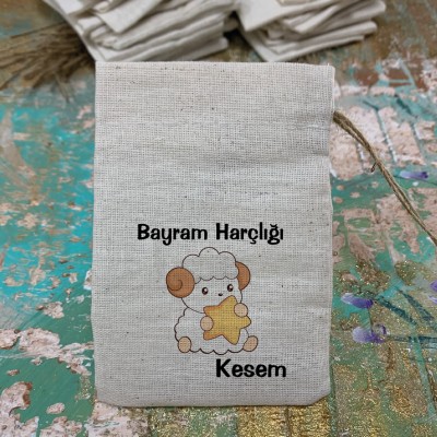 Bayram Harçlığı Kesesi - 0551 - Kurban Bayramı Harçlık Kesesi