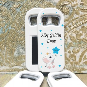 Dikdörtgen Açacaklı Magnet 1119 - Yenidoğan Hediyelik Magnet