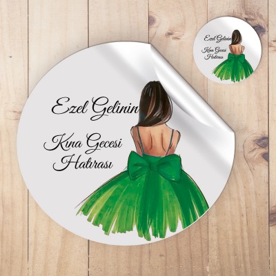 Etiket 027 - Kına Gecesi Tasarım