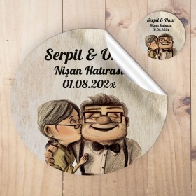 Etiket 038 - Yukarı Bak Temalı