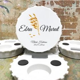 Kapak Açacaklı Magnet 0711 - Başaklı Hediyelik Magnet