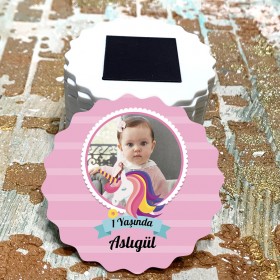 Magnet 0679 - Resimli Unicorn Tasarım