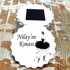 Magnet 0128 - Bekarlığa Veda, Kına Hatırası Hediyelik