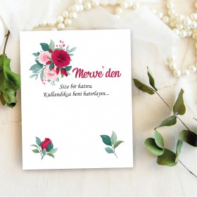 Takı Kartı 028 - Kına Gecesi Toka, Küpe Kartı