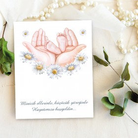 Takı Kartı 069 - Yeni Doğan Bebek Bileklik Kartı